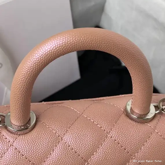 Hyper Peter WITH HANDLE MINI TOP BAG FLAP CHANEL 0707